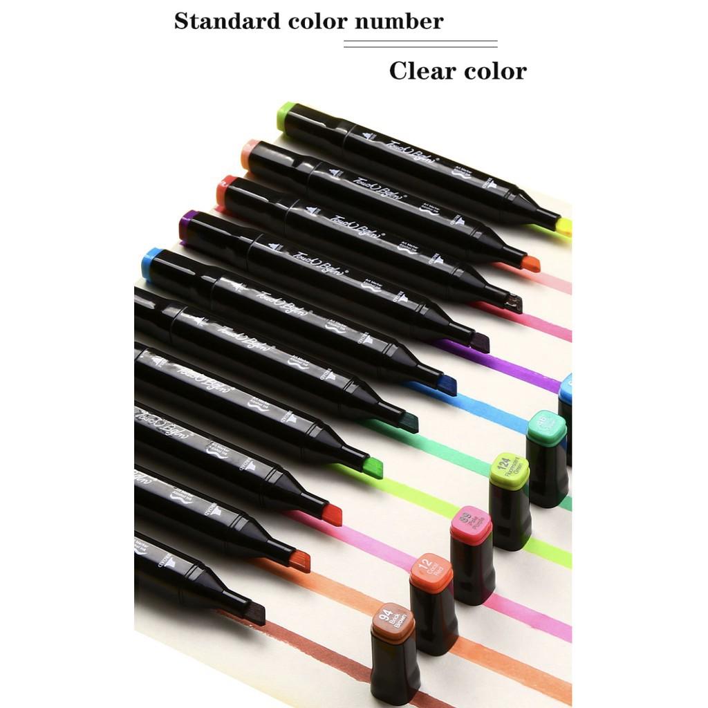 TOUCHFIVE Markers Pen Set 30/40/60/80/168 Color Animation Sketch