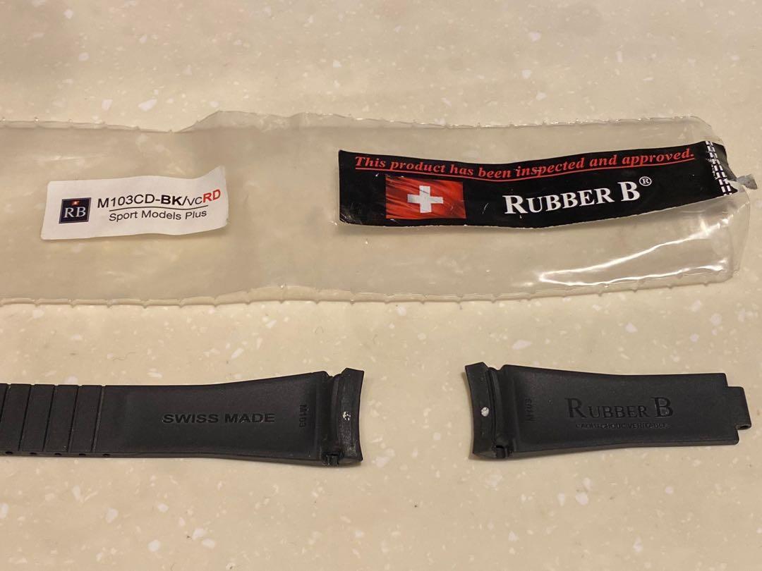 Rubber b M103CD BK vc RD Carousell