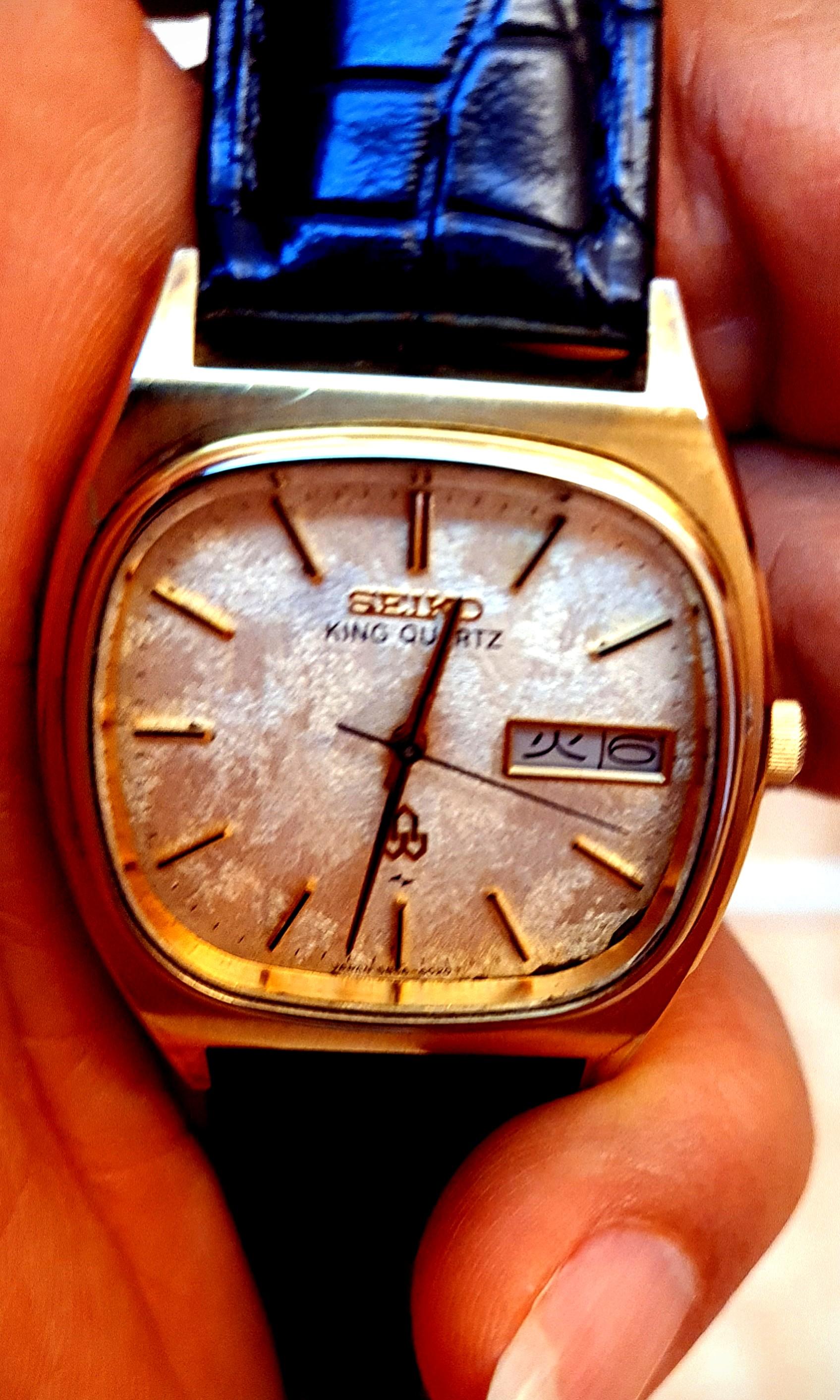 Seiko king quartz 5856 sales