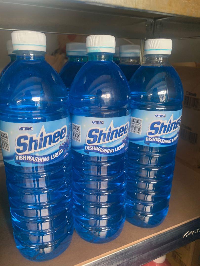 SHINEE DISHWASHING LIQUID (Category: Cleaning Tools & Supplies) located in Manila. Submitted by blanzingmax (Listing ID 1098918934, Image 3). Description: 350 ml -php.18 1liter - Php. 35.