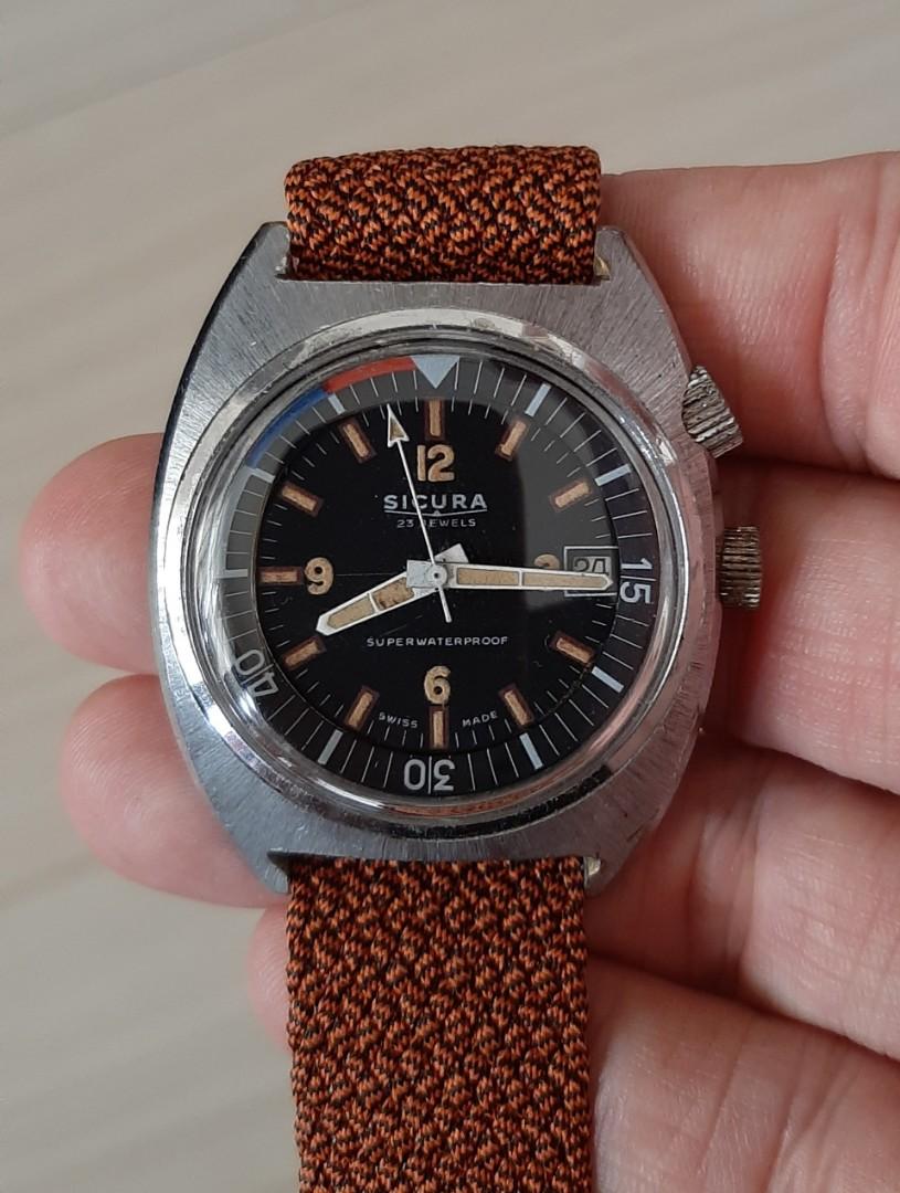 vintage breitling diver