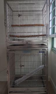 Stainless Steel Bird Cage By Hokapet
