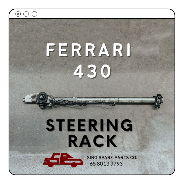 Steering Rack Ferrari 430 Power Steering Rack and Pinion Power Steering ...