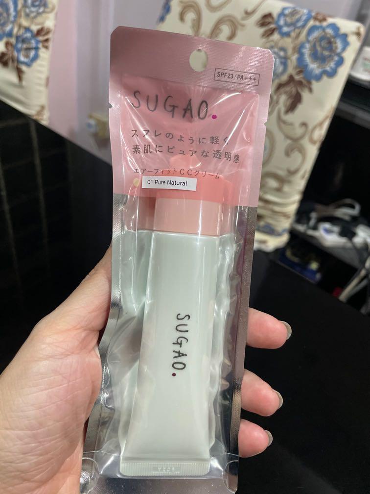 スガオ スフレ感CCクリーム 01ピュアナチュラル（明るい肌色