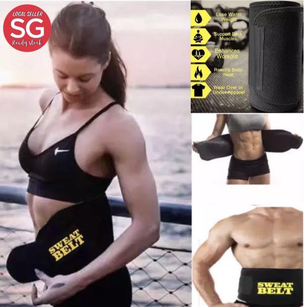 sweat workout belt