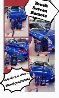 Touch screen remote control