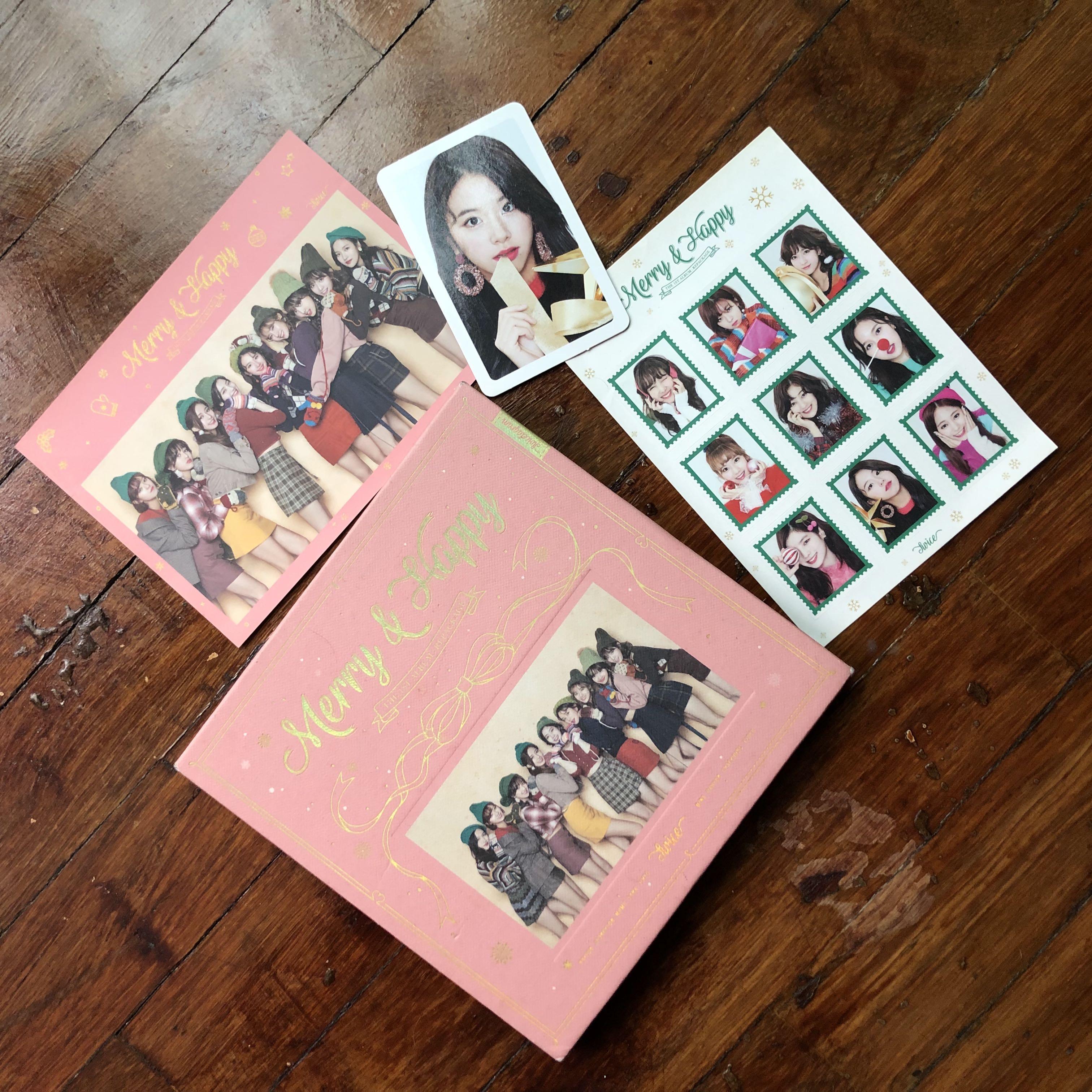 Twice Album Merry Happy K Wave On Carousell