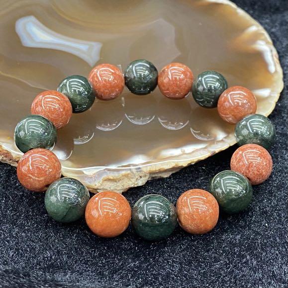 Red and green bracelet on sale