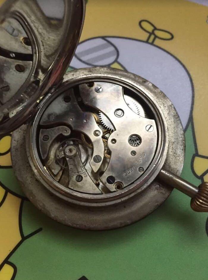 Vintage 8 Days Pocket Watch/Car Watch, Hobbies & Toys, Memorabilia