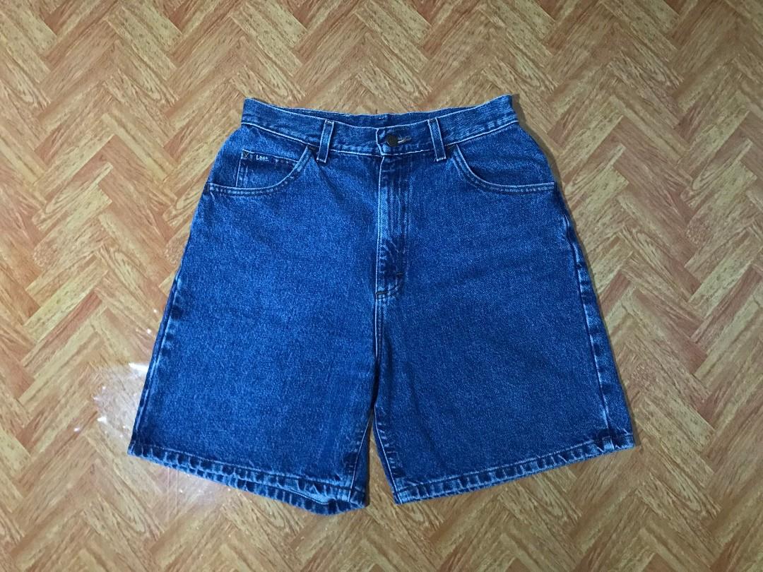Vintage Lee Denim Shorts (above the knee), Men's Fashion, Bottoms