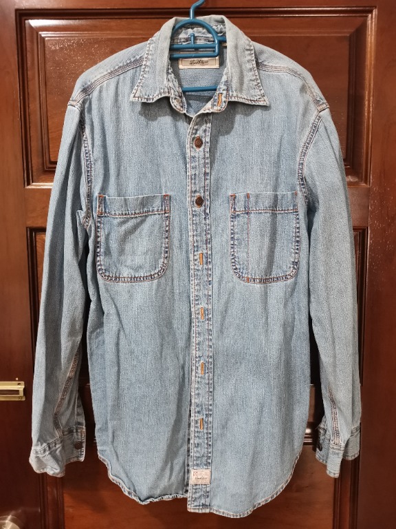Vintage levi top denim shirt