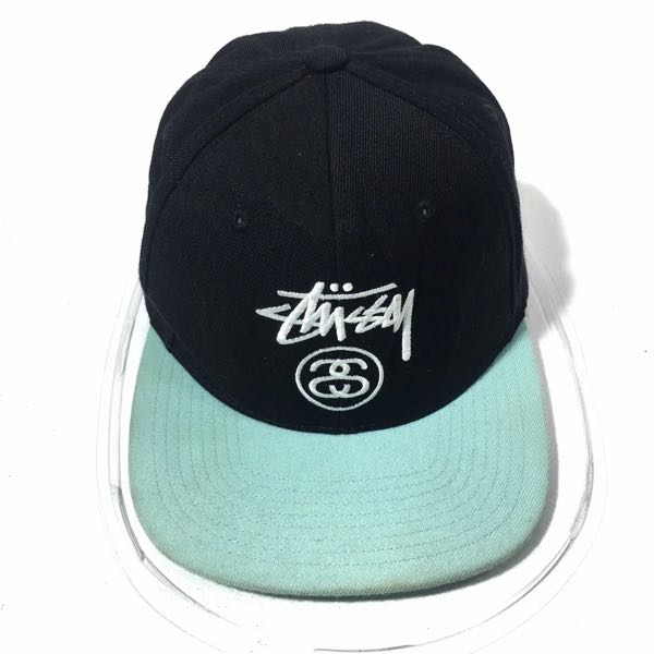 old stussy starter キャップ ツートン