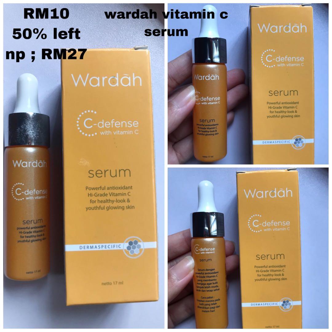 wardah vitamin c serum, Health & Nutrition, Health Supplements, Vitamins & Supplements on Carousell
