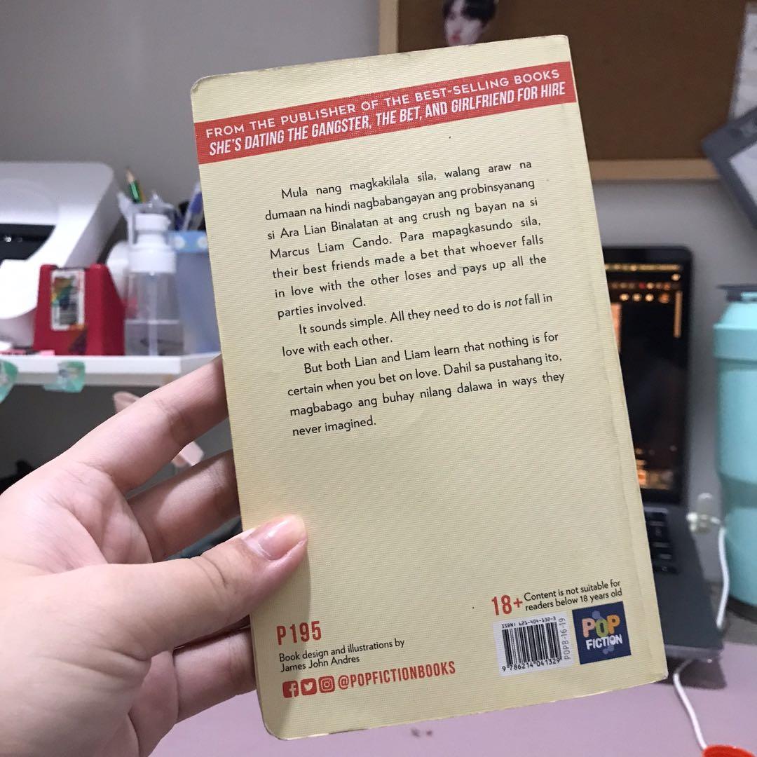 WATTPAD More Than Just a Bet (Category: Storybooks) located in Mandaluyong City. Submitted by user4261302 (Listing ID 1099056119, Image 3). Description: wts lfb / ph only / #1208onhand ꒰ WATTPAD BOOKS : More Than Just a Bet ꒱ — slightly used (good as new) 𖦹 120php + lsf — no more additional fees for packaging 𖦹 mop: gcash / bdo only 𖦹 mod: ggx / sdd only — payo 🏷 wattpad book pop fiction onhand.