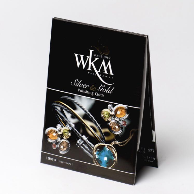 Wkm silver & gold polishing cloth hot sale