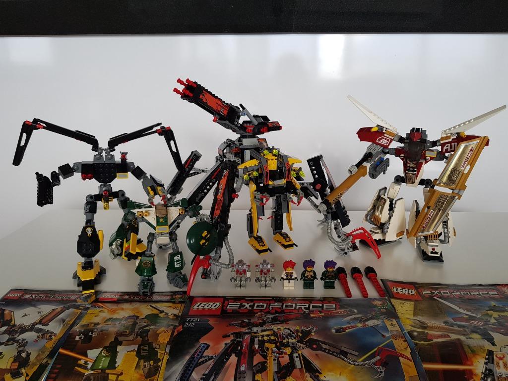 WTS Lego Exo Force Collection 7721 7714 8105 8100 Hobbies