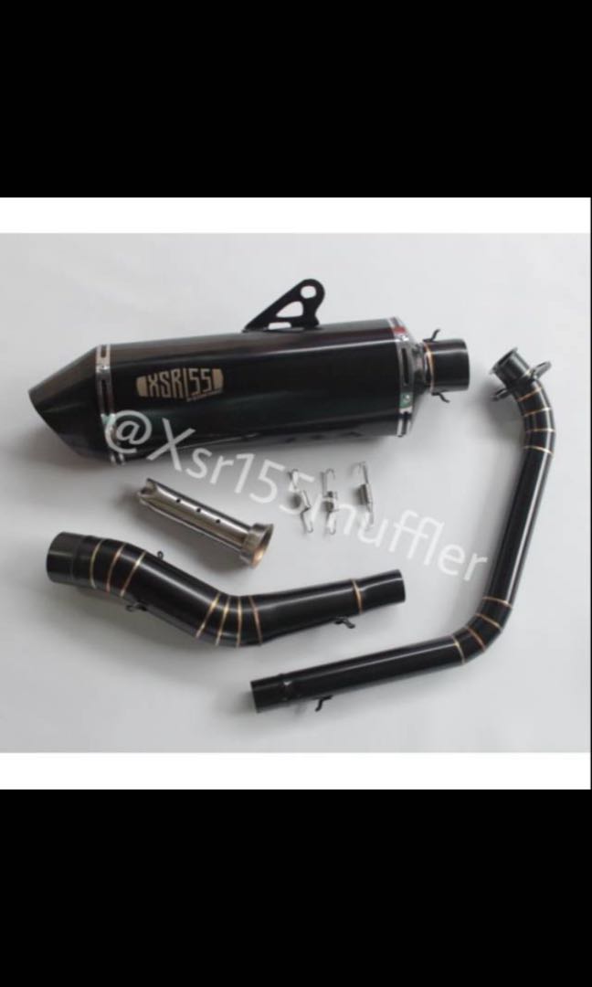 XSR 155 aftermarket exhaust Motorcycles Motorcycle Accessories