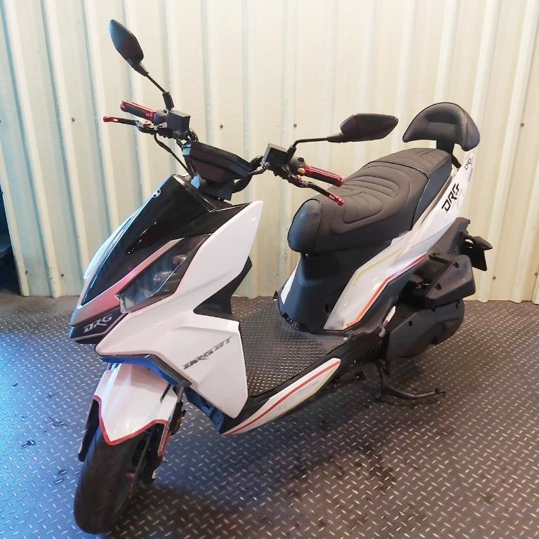 寄售車 0元交車 年sym 三陽drg 158 Drg158 龍機車雙碟 機車 二手機車在旋轉拍賣