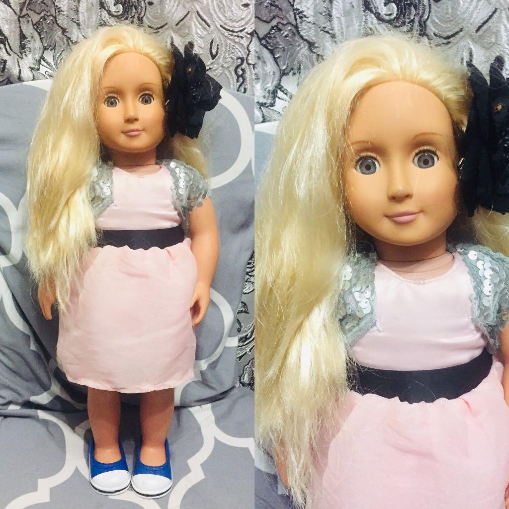 Blonde our top generation doll