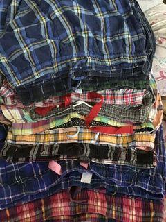 2 helai seluar tidur/seluar petak petak/seluar kotak kotak/seluar casual