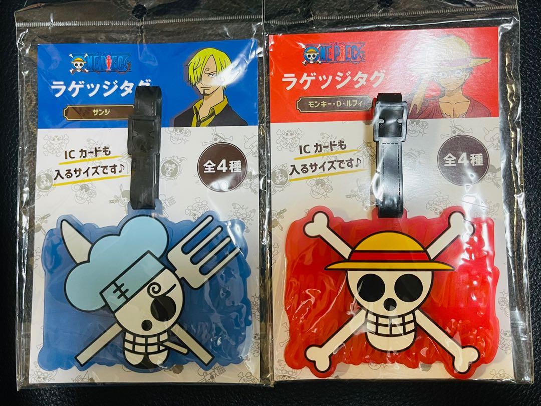 海賊王one Piece 路飛山治海賊旗行李牌 其他 其他 Carousell