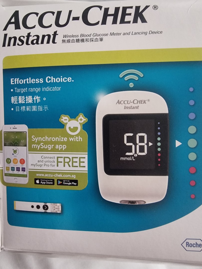 Accu Chek Health Nutrition Medical Supplies Tools On Carousell