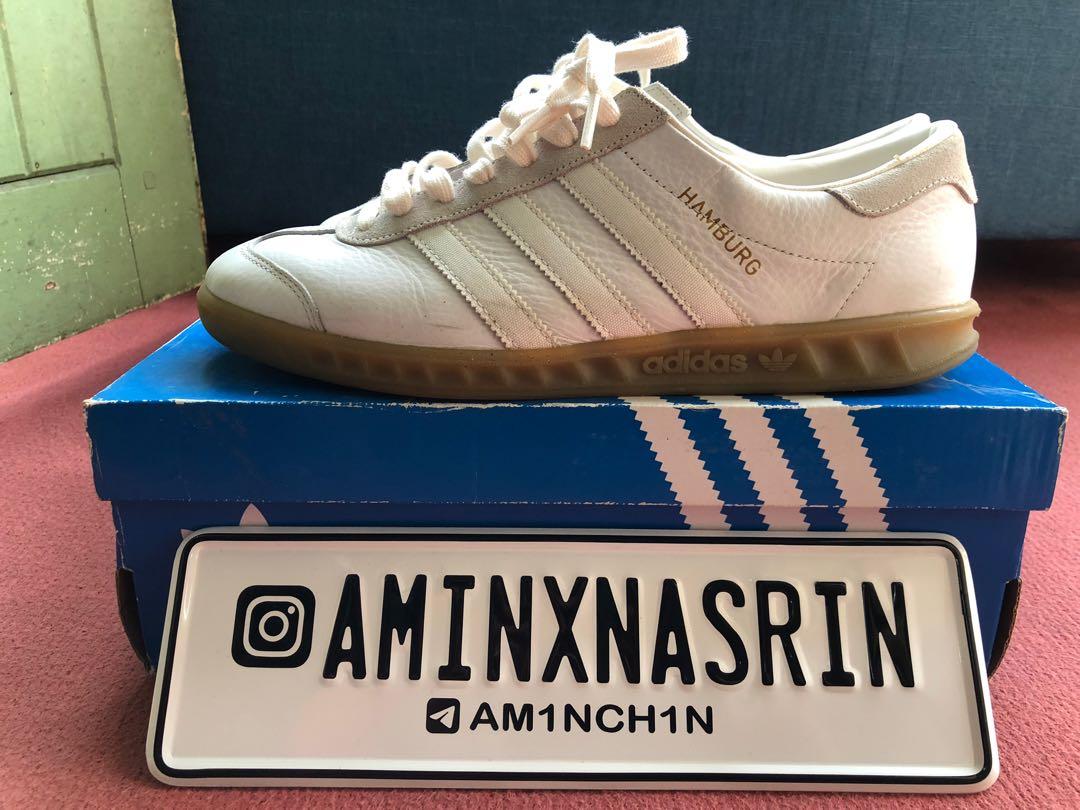 ADIDAS HAMBURG WHITE LEATHER