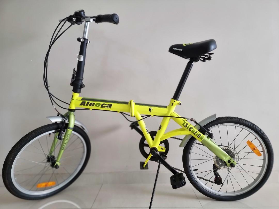 Aleoca 20 Esecuzion Foldable Bike Sports Equipment Bicycles Parts Bicycles on Carousell