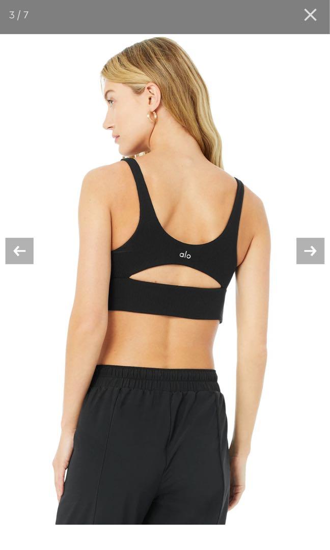Alo yoga slit on sale bra