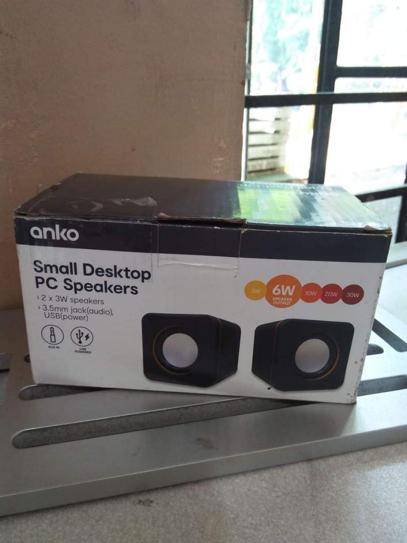 Anko Small Desktop PC Speakers, Audio, Soundbars, Speakers & Amplifiers