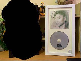 RUSH! Ariana Grande Positions Signed with Frame