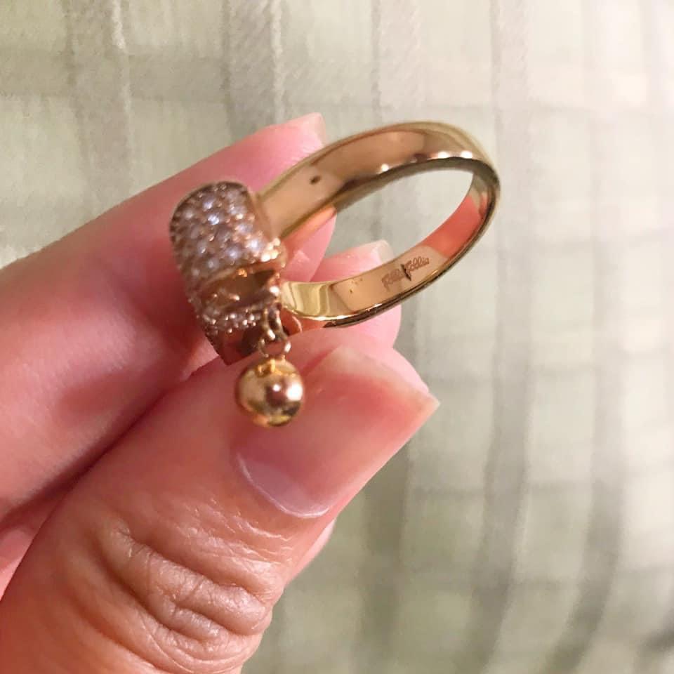 Auth Folie Folie Rosegold Size 6 (Category: Rings) located in Malolos. Submitted by keepitluxe (Listing ID 1099294635, Image 2). Description: Super cute bow ring Hard to find folie folie piec.