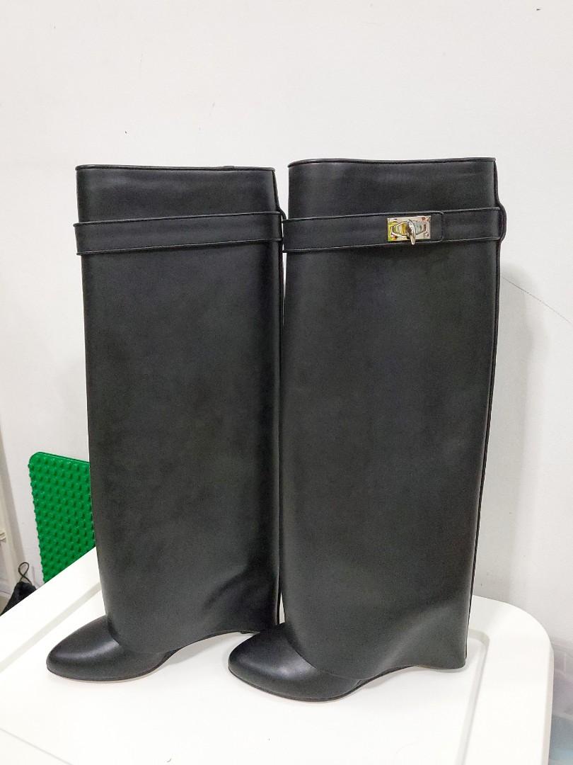 Authentic Givenchy shark tooth boots Women s Fashion Footwear