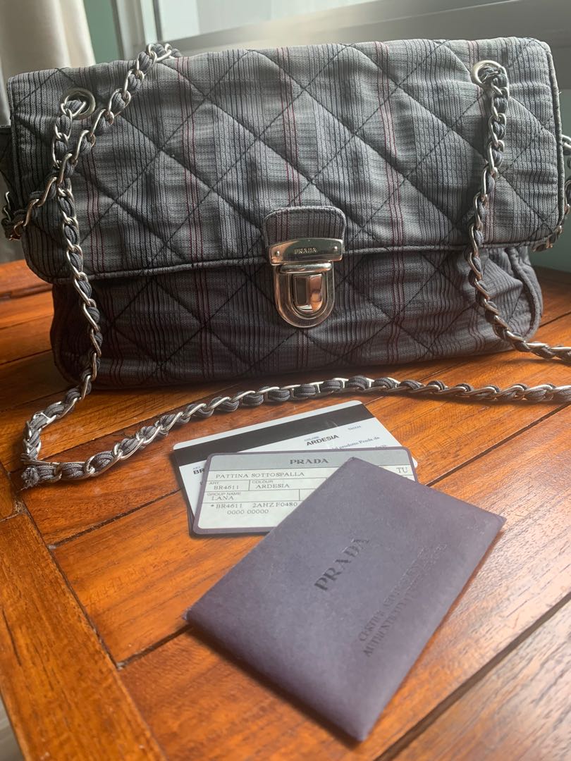 Authentic Prada Chain bag Luxury Bags Wallets on Carousell