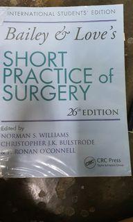 Bailey & Love Surgery - 26th Edition