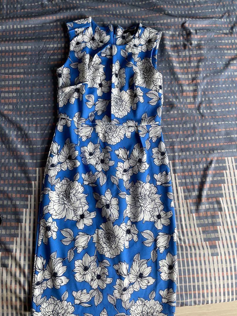 banana republic blue floral dress Women's Meet Me In The Hamptons Dress, Blue