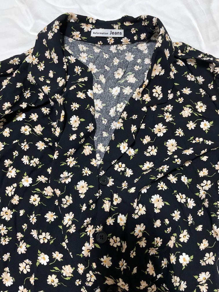 Haley midi dress reformation top