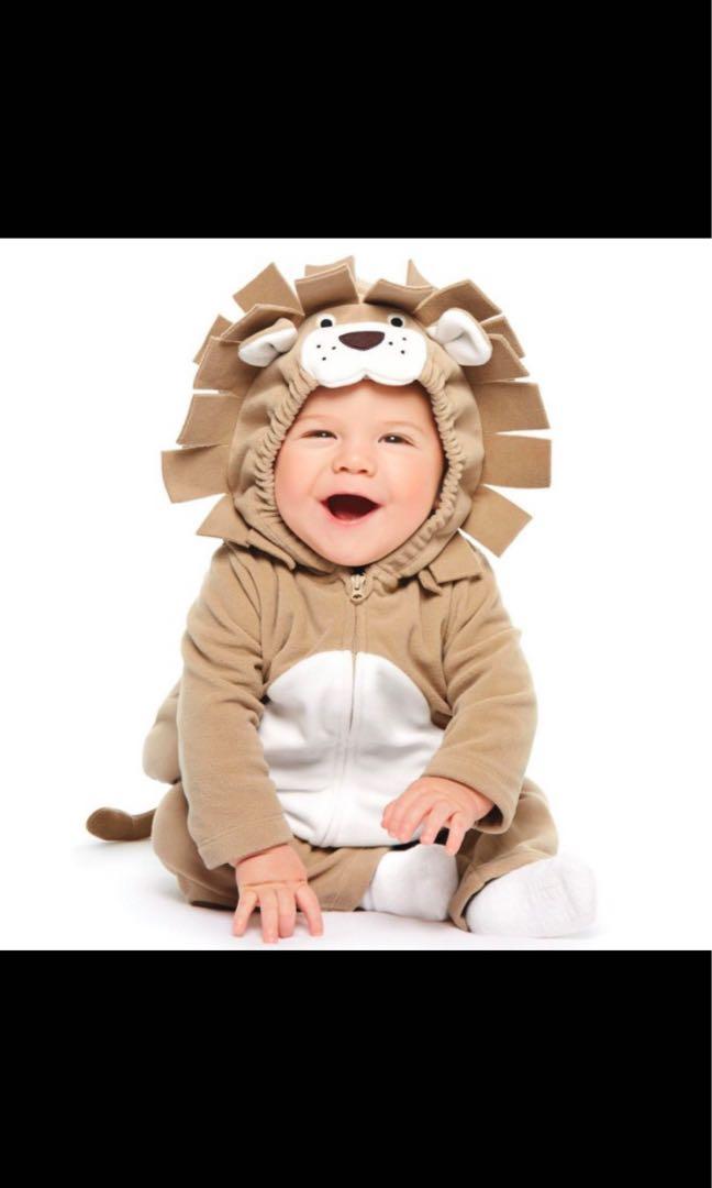 Carter S Baby Lion Costume 9 12 Babies Kids Babies Kids Fashion On Carousell