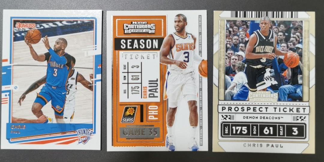 Chris Paul Lot (Category: Raw Singles) located in Makati City. Submitted by estongcold (Listing ID 1099233965, Image 1). Description: Lot of 3 CP3 cards!.