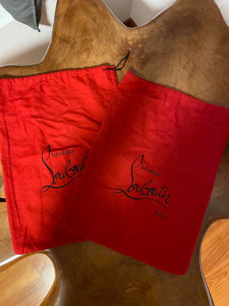 Louboutin dust bag store