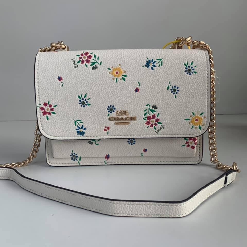 Klare crossbody with wild meadow print Clearance