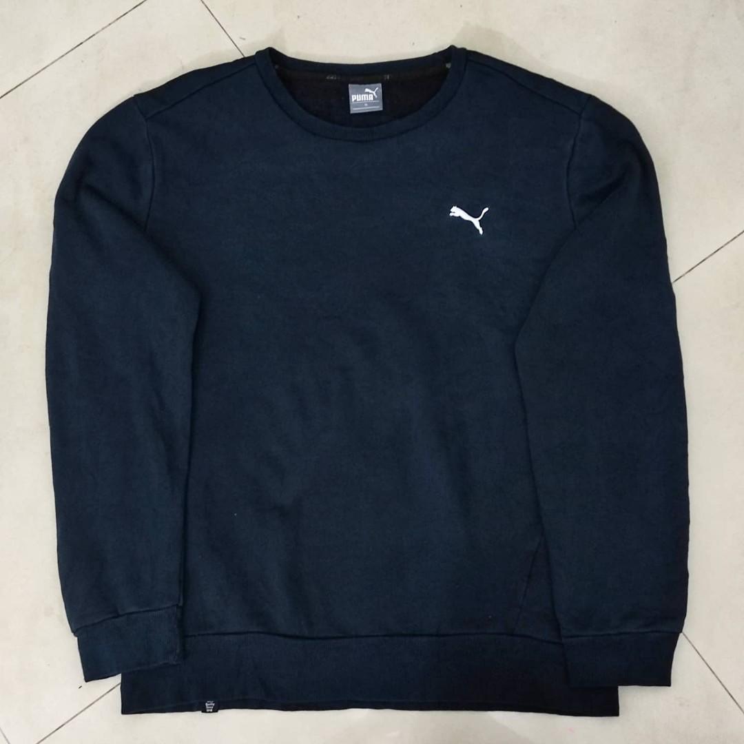 Crewneck Puma Original Fesyen Pria Pakaian Atasan di Carousell