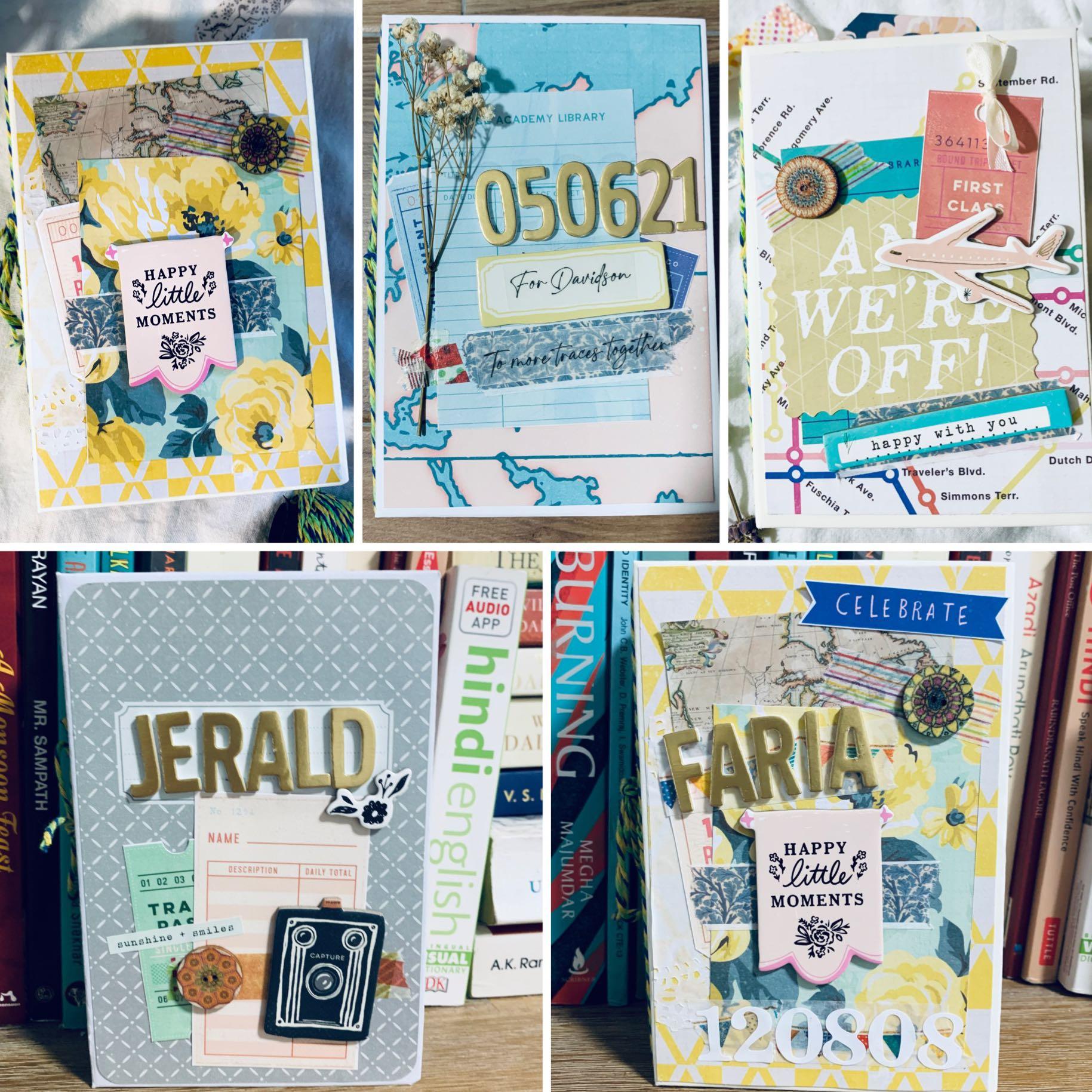 Customised Scrapbooks - Handmade Scrapbook Photo Album - Birthday Gift