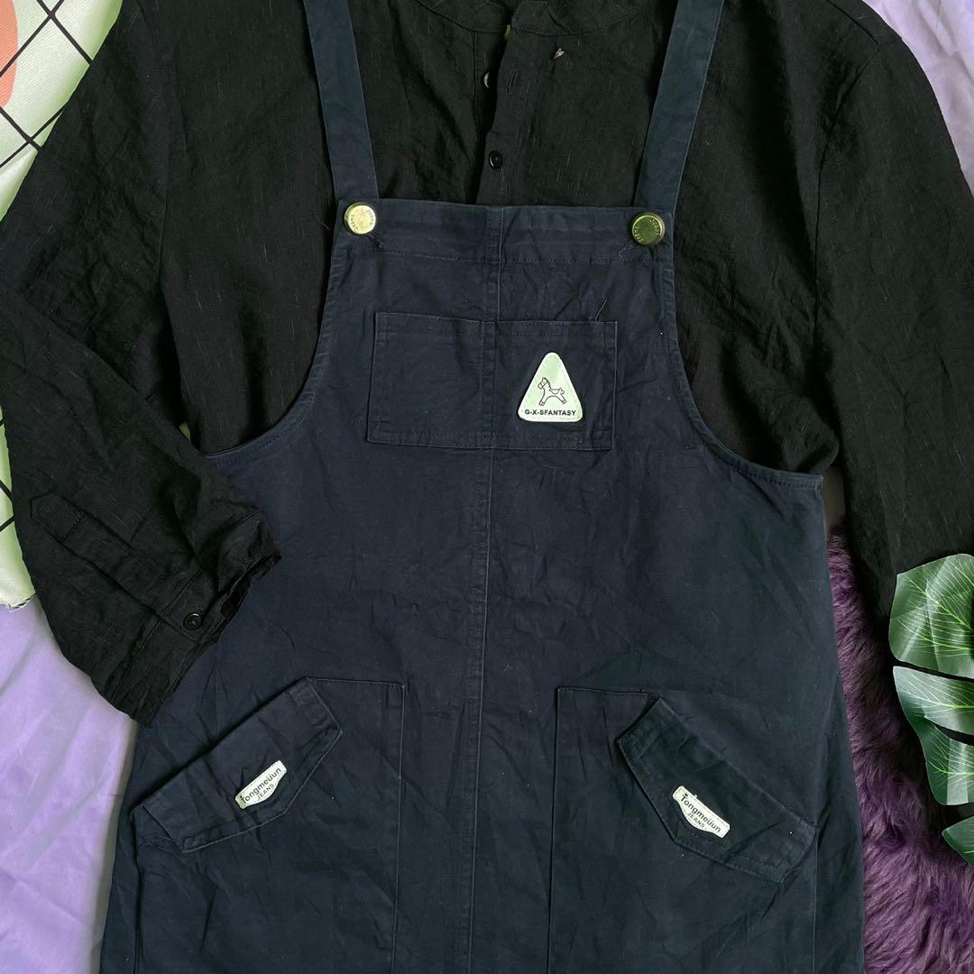 Dark blue Denim Jumperskirt (Category: Jumpsuits) located in Manila. Submitted by julimi_ (Listing ID 1099244661, Image 2). Description: DO NOT ORDER IF YOU’RE NOT SURE; FOR SURE BUYERS ONLY! ⚠️🛍 !!! PROMO ALERT; BUY 4 JUMPERSKIRT TAKE 1 FREE !!! Details: Dark blue Denim Jumperskirt Price: ₱85.00 Size: Small-Medium Length: 31 inches Width (Front): 14.5 inches Other deets: 9/10 QUALITY | Denim | Stretchable 🛒 DM us for more info! Shopee Checkout