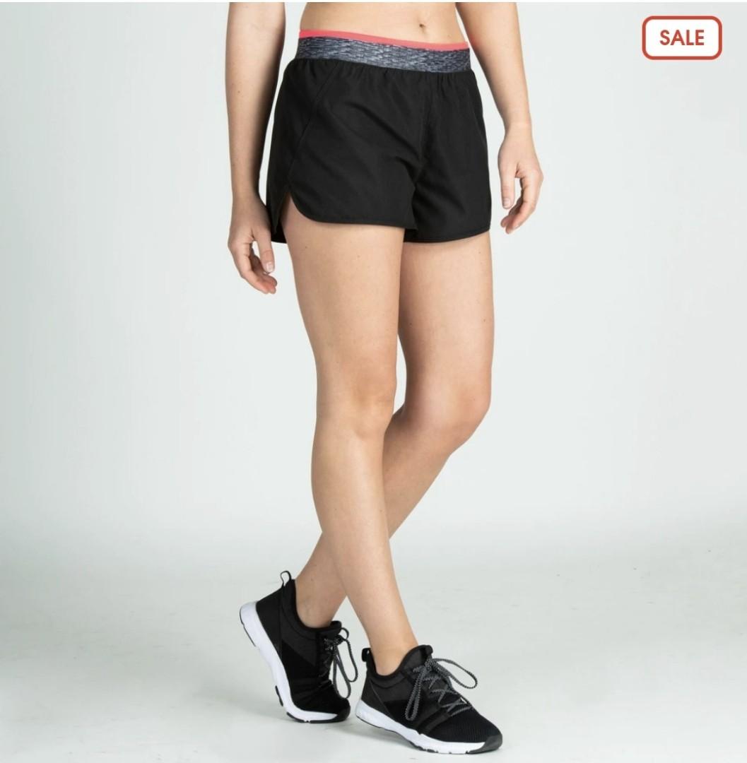 Decathlon Women s Shorts Domyos Fitness Cardio Training Loose Fit Shorts Women s Fashion Activewear on Carousell