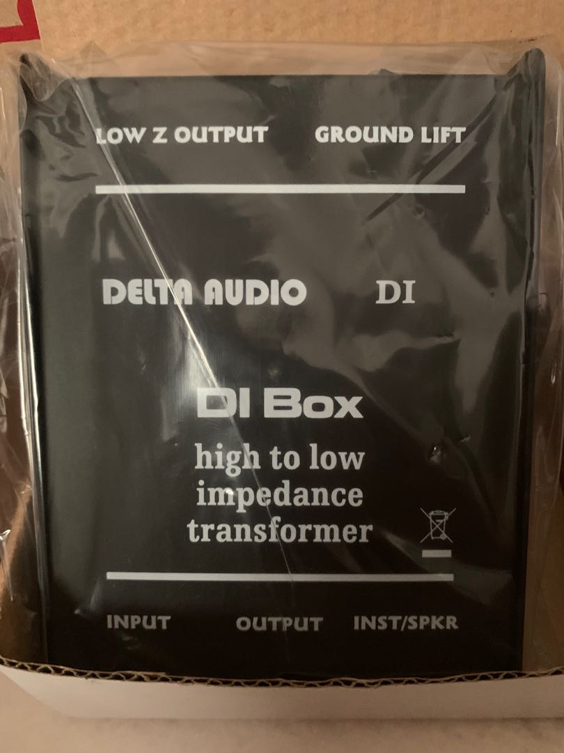 Delta Audio Passive DI Box, Audio, Soundbars, Speakers & Amplifiers on
