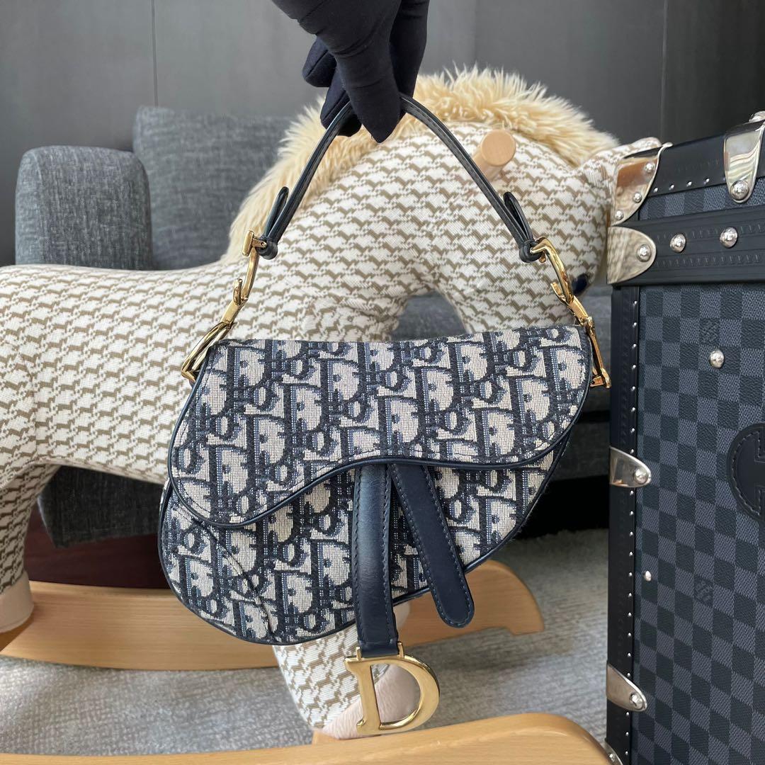 DIOR saddle crossbody, Luxury, Bags & Wallets on Carousell