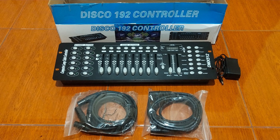 Dmx 512 Dj Light Controller With 4 Pcs, Computer Lamp Table Controller Manual