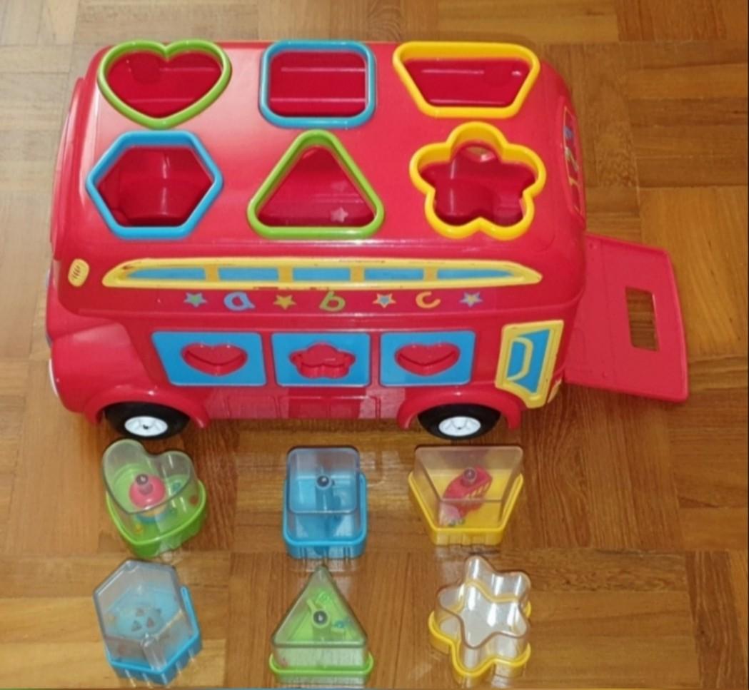 Early Learning Centre Shape Sorting Bus, Babies & Kids, Infant Playtime