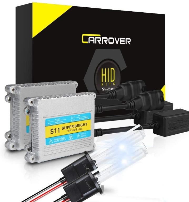 e1024 car h1 hid xenon conversion kit 12v 35w headlight bulb 8000k car accessories accessories on carousell